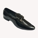 MEN'S CASUAL LOAFER MIRROR SHINE BLACK