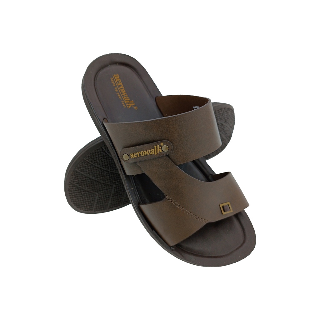 AEROWALK VN-68 BROWN MENS CHAPPAL