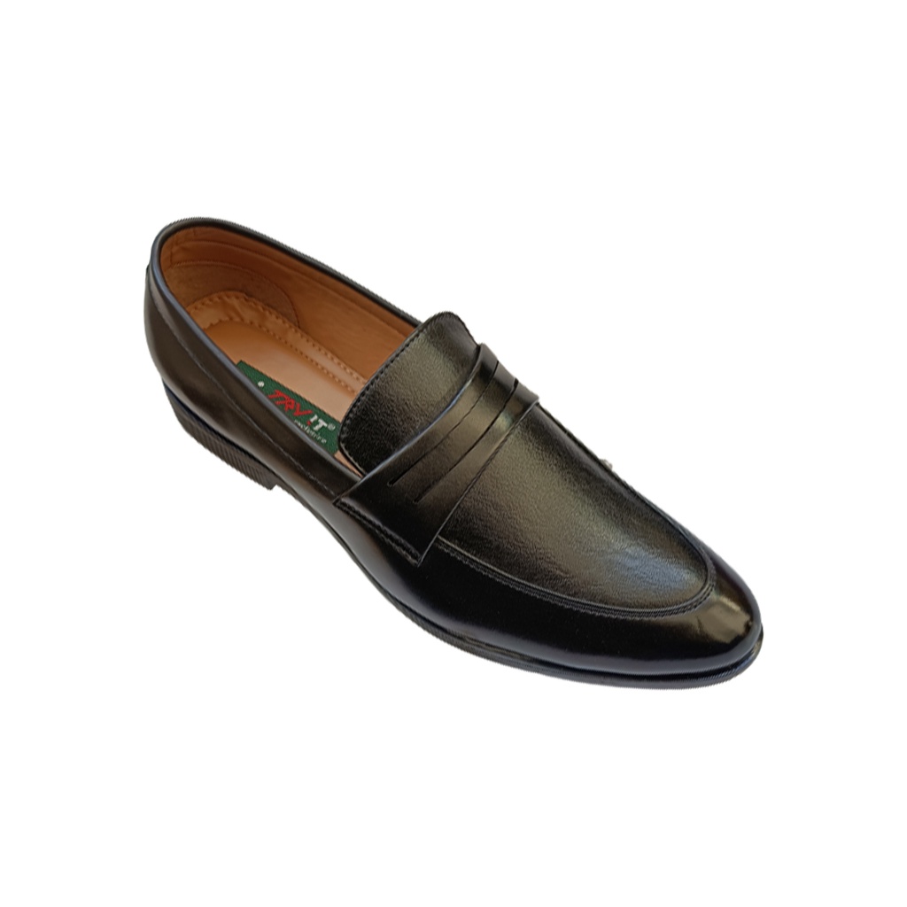 TRYIT MEN'S CASUAL LOAFER BLACK