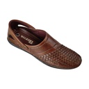 WALKERZ MEN'S CASUAL ETHNIC WEAR LOAFER BROWN