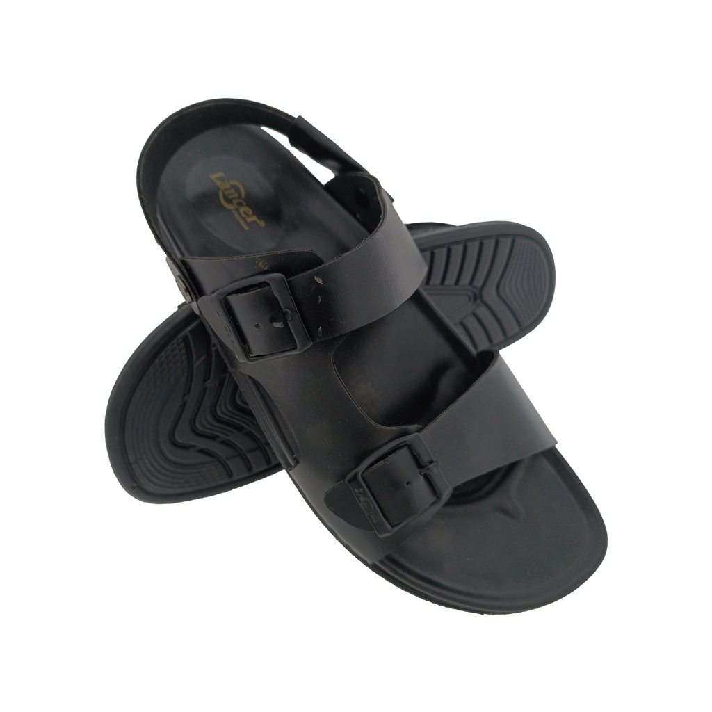 LANCER LUXE102 BLACK MENS SANDAL