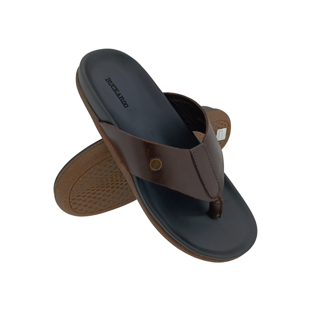 BUCKAROO LIFAN NEW 19-53167NR BROWN MENS V-BELT CHAPPAL