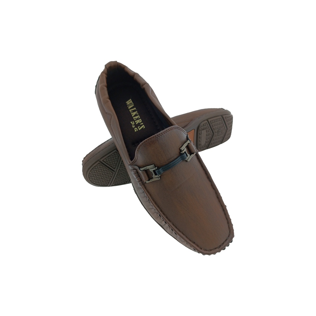 WALKERS 5720 BROWN MENS BOADER LOAFER