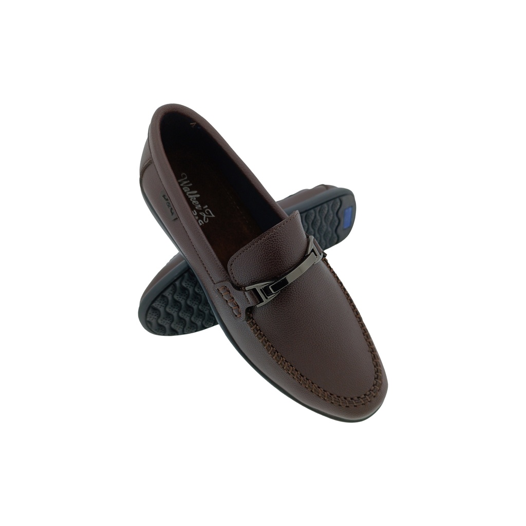 WALKERS 1221 BROWN MENS BOADER LOAFER