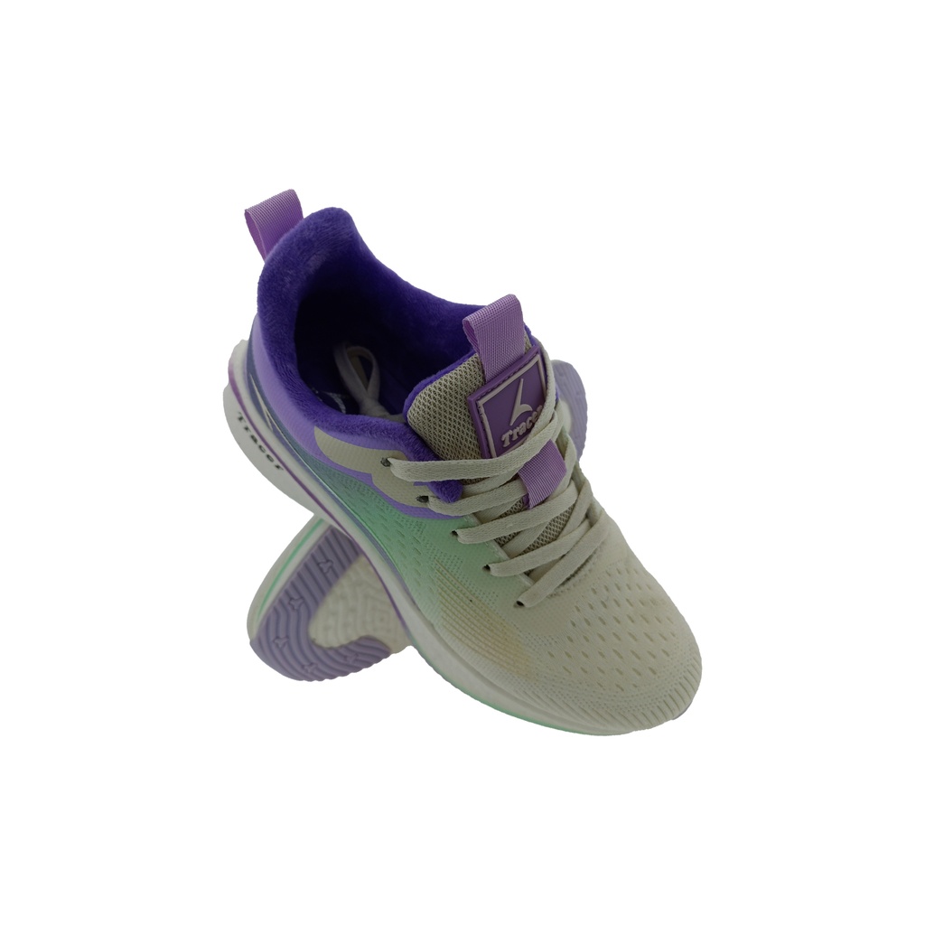 TRACER VIBE-L-111 M.GREEN/WHITE UNISEX LACEUP SPORTS SHOE