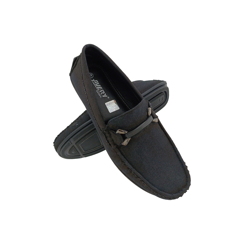 AVERY MR-41 BLACK MENS BOADER LOAFER