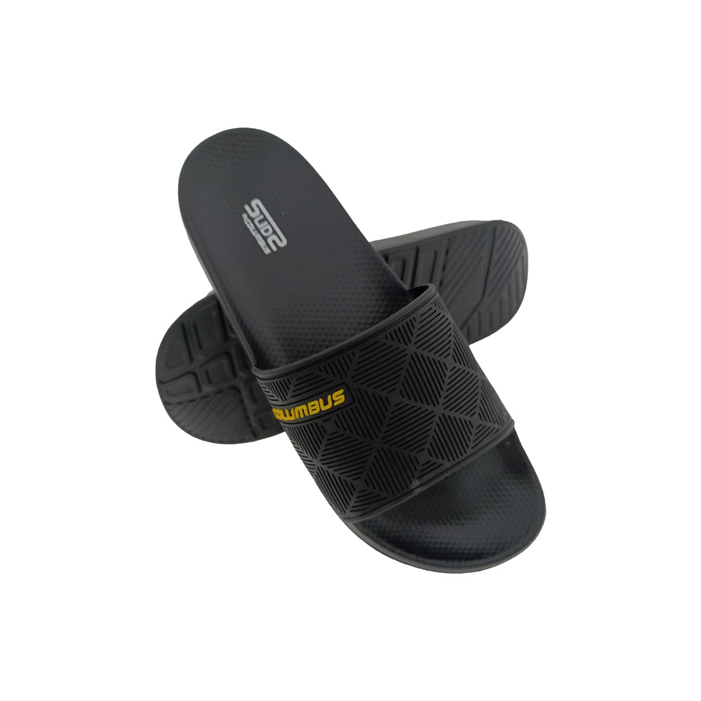 COLUMBUS GLS-18 BLACK MENS FLIPFLOP