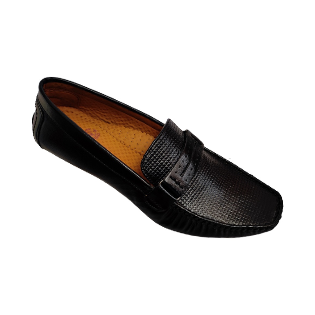 FRANCO MEN'S CASUAL LOAFER BLACK