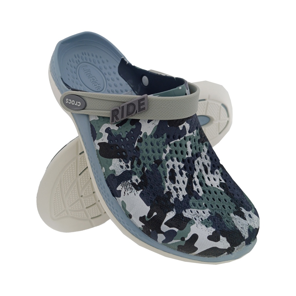 MENS CROCS STAYL SKY/M.GREEN