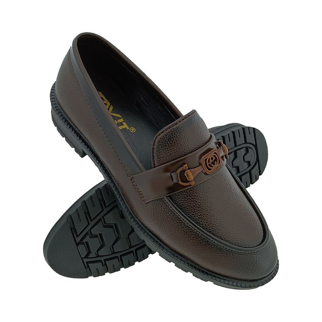 TRYIT 5812 BROWN MENS PANNY LOAFER