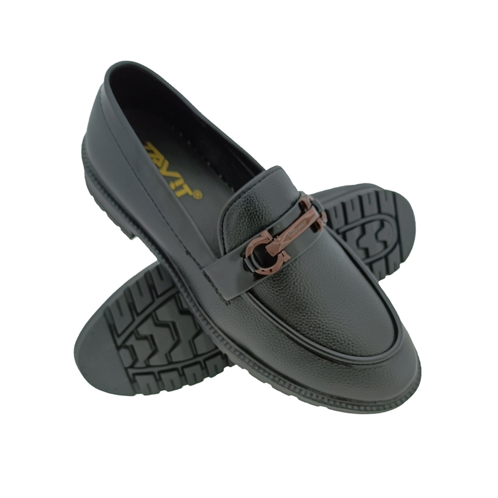 TRYIT 5811 BLACK MENS PANNY LOAFER