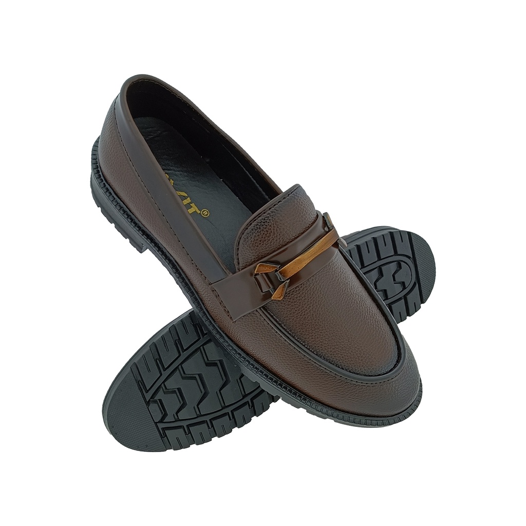 TRYIT 5810 BROWN MENS PANNY LOAFER