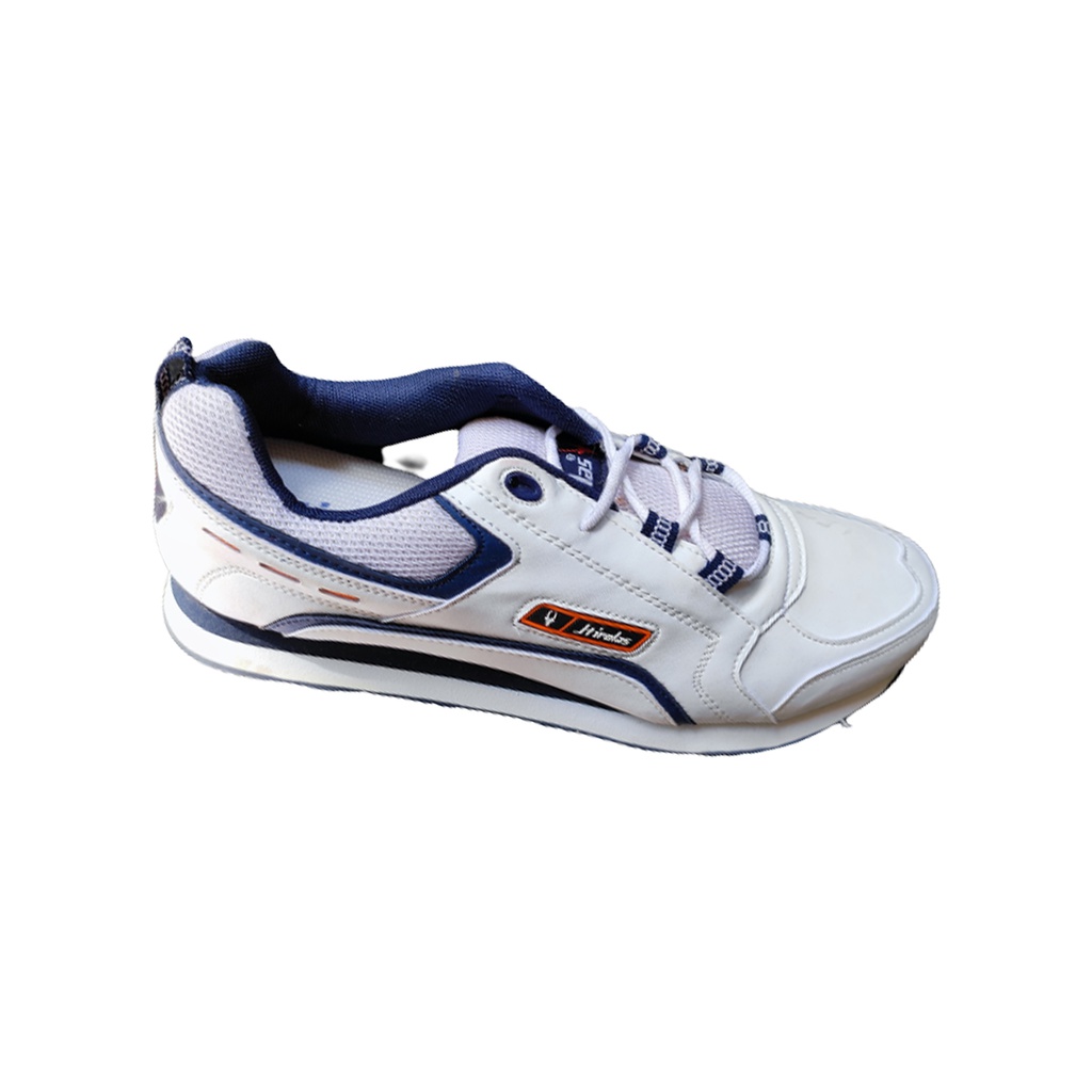 HIROLAS 1841 MEN'S JOGER SPORTS SHOE WHITE/BLUE