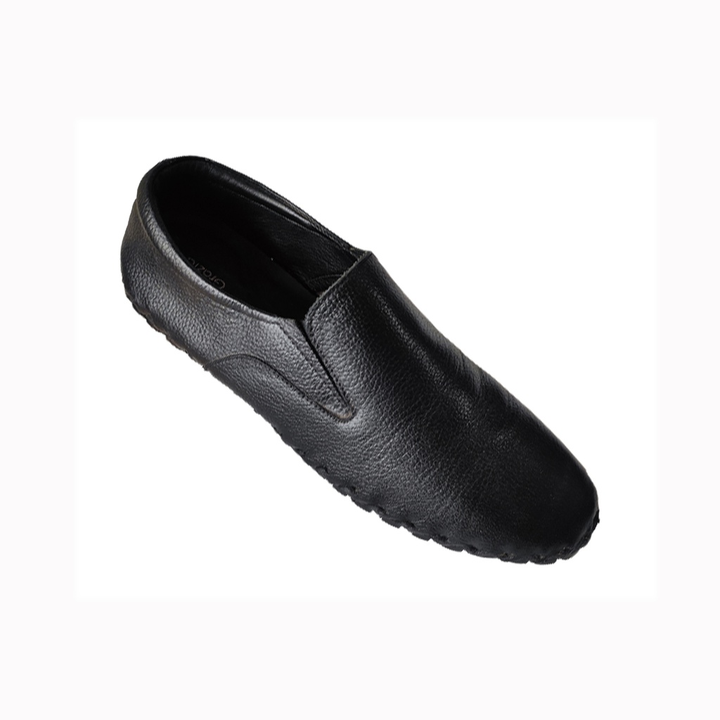 GRAZIA MEN'S FORMAL CUM LOAFER SHOE BLACK