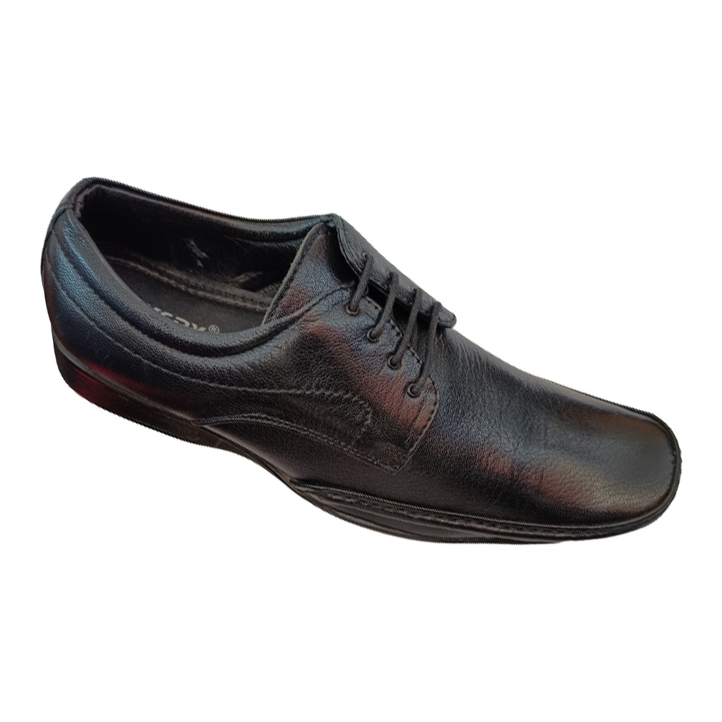 AVERY MEN'S LETHER SHOES BLACK