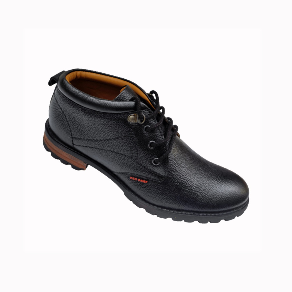 RED CHIEF MEN'S CASUAL BOOTS SHOES BLACK