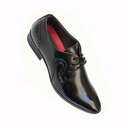 TRY IT MEN'S FORMAL MIRROR SHINE SHOE BLACK