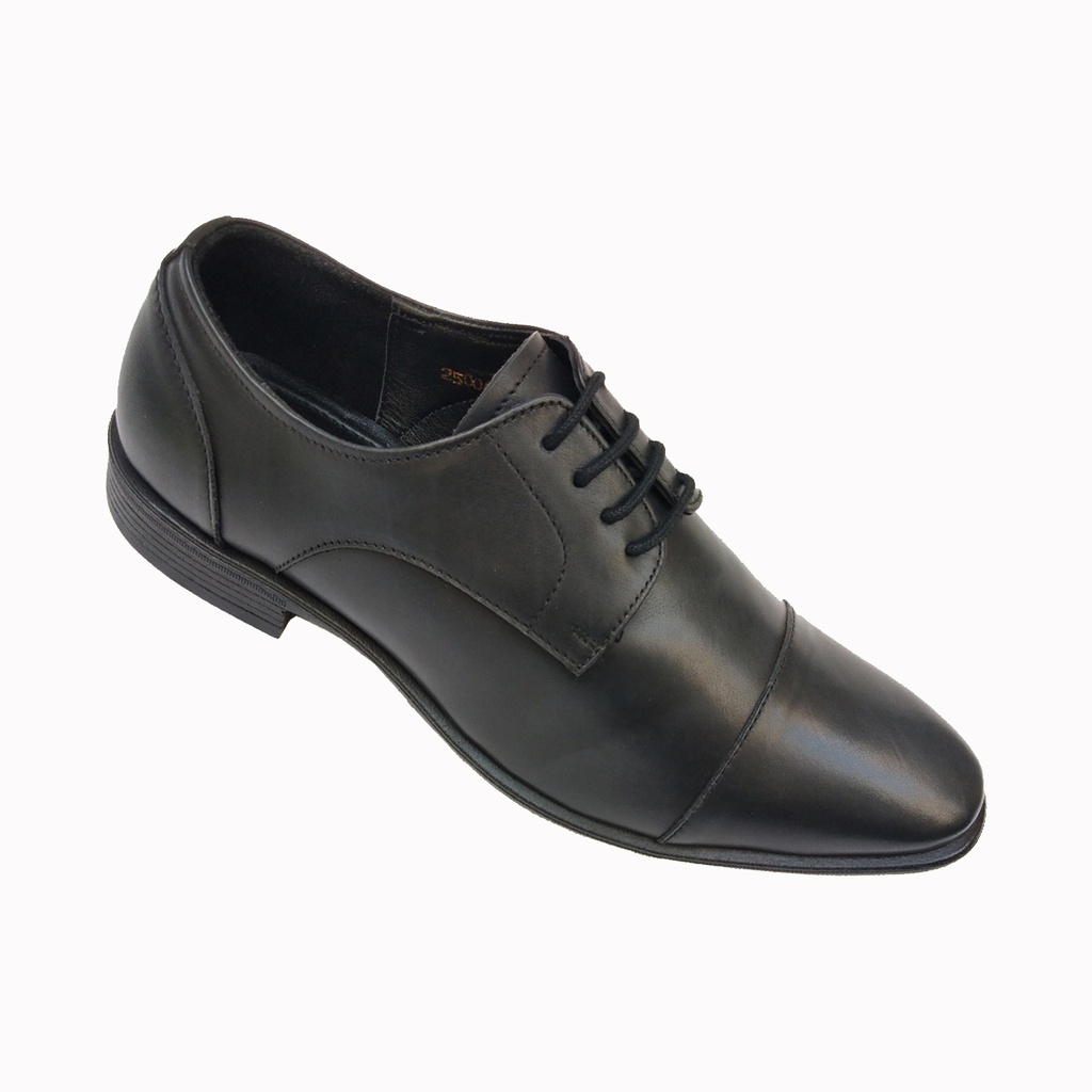 SKINZ LEATHER MEN'S FORMAL SHOE BLACK