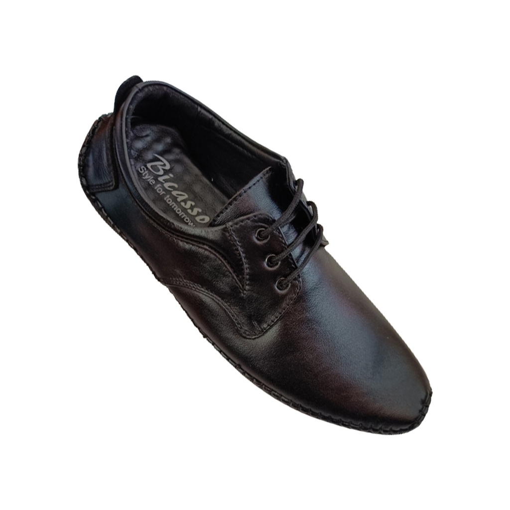 BICASO MEN'S FORMAL SHOE BLACK