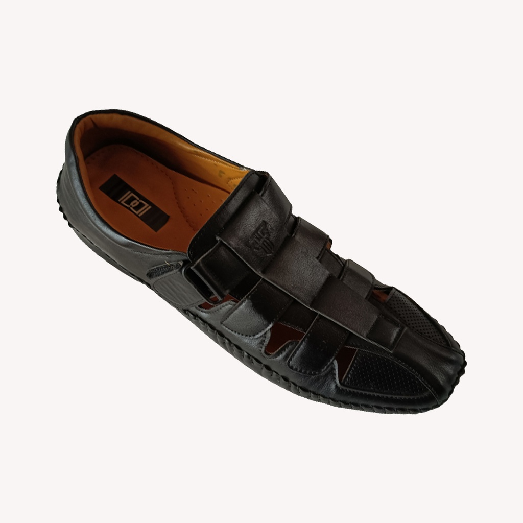 IDDI MEN'S CASUAL ETHNIC WEAR SANDAL BLACK