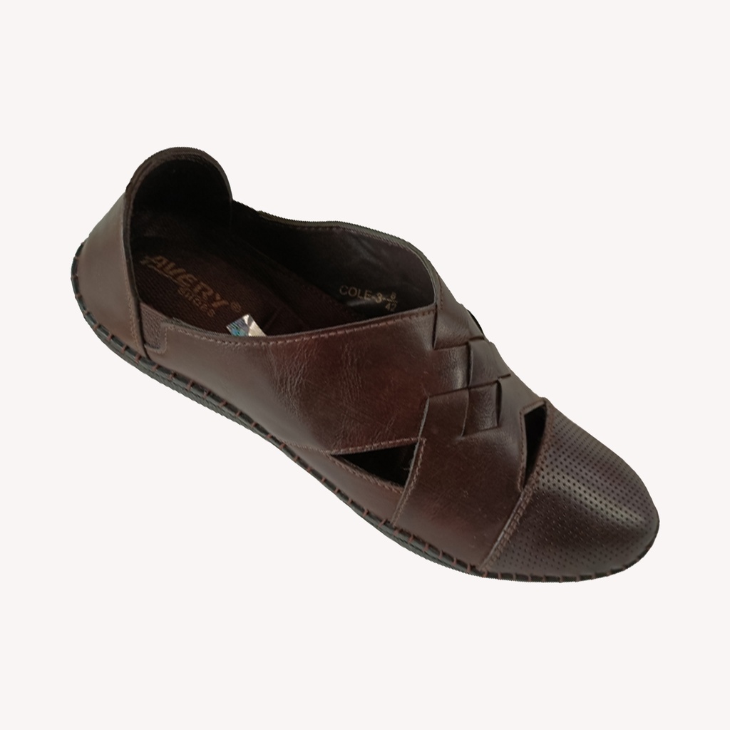 AVERY MEN'S CASUAL ETHNIC WEAR SANDAL BROWN