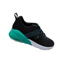 CAMPUS KID'S SPORT SHOE BLACK/C.GREEN