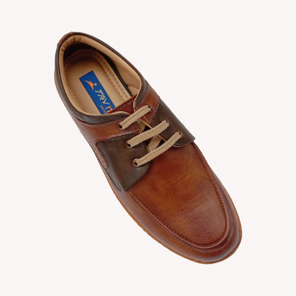 TRY IT 9402 MEN'S CASUAL SHOE TAN