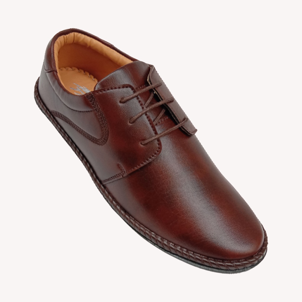 TRYIT MEN'S CASUAL SHOE BROWN