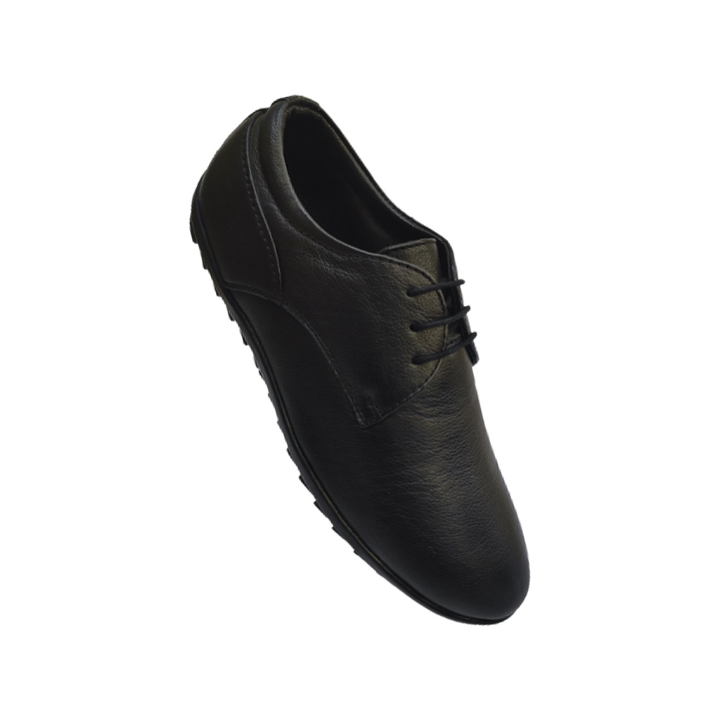 SKINZ LEATHER MEN'S FORMAL SHOE BLACK