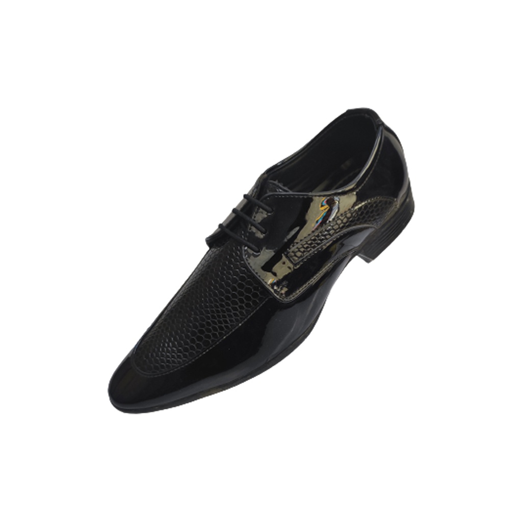 MEN'S MIRROR SHINE FORMAL SHOE BLACK