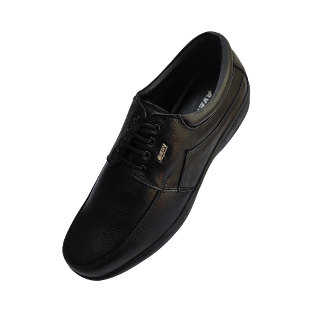 AVERY MEN'S LETHER SHOES BLACK