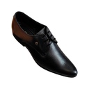 SHOEZAR MEN'S LEATHER SHOE BLACK