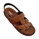 AVERY MEN'S CASUAL SANDAL BROWN