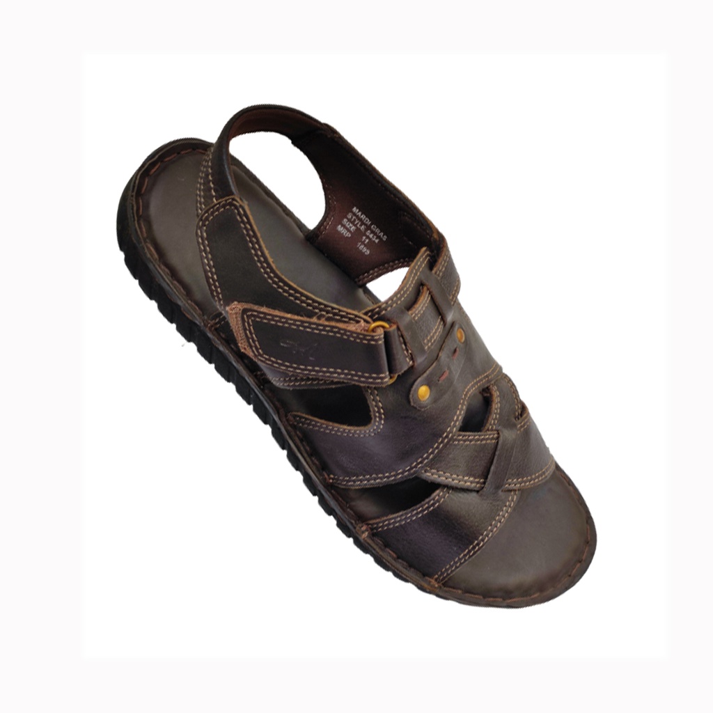 MARDI GRA MEN'S SANDAL BROWN