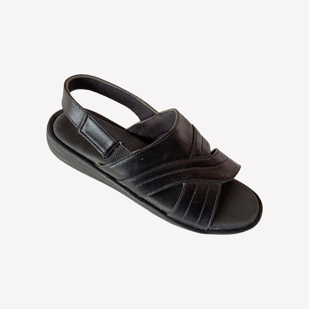 ORTHO MEN'S CASUAL SANDAL BLACK