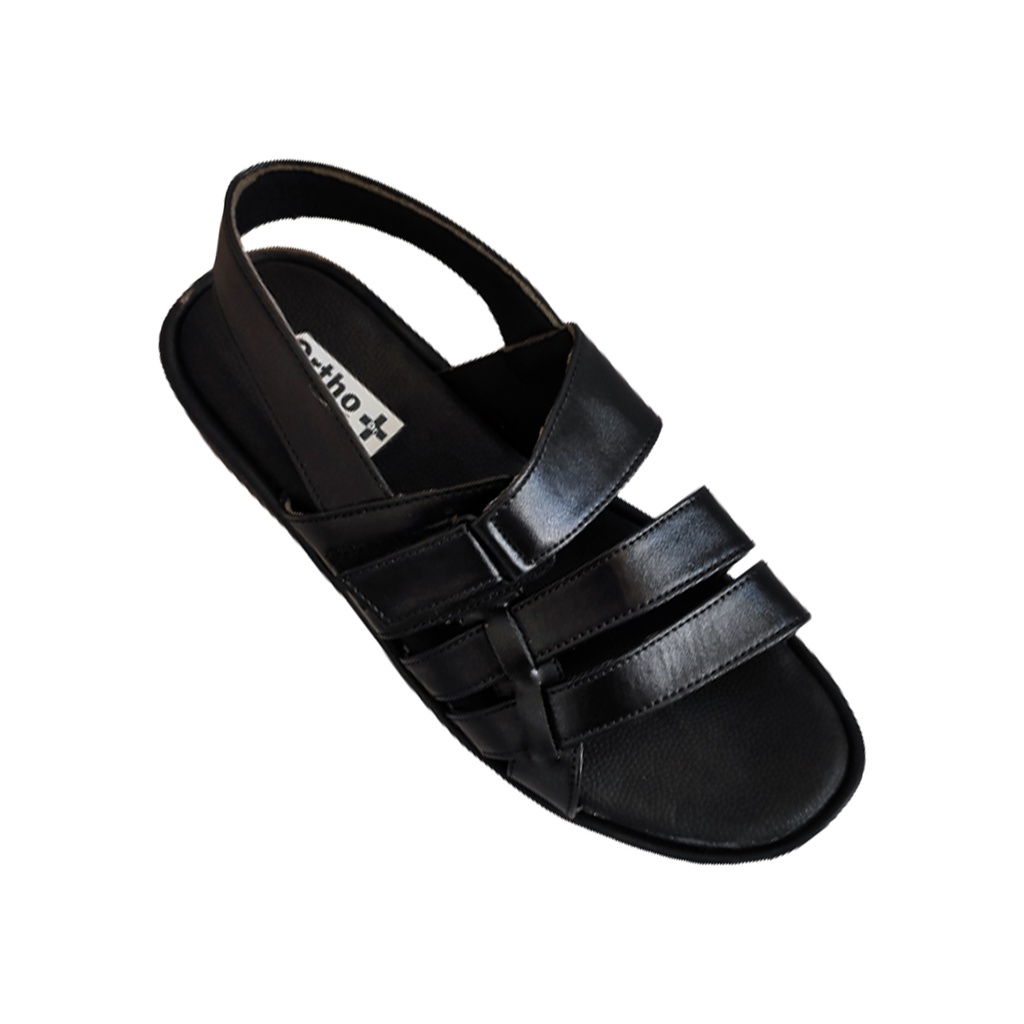 ORTHO MEN'S CASUAL SANDAL BLACK