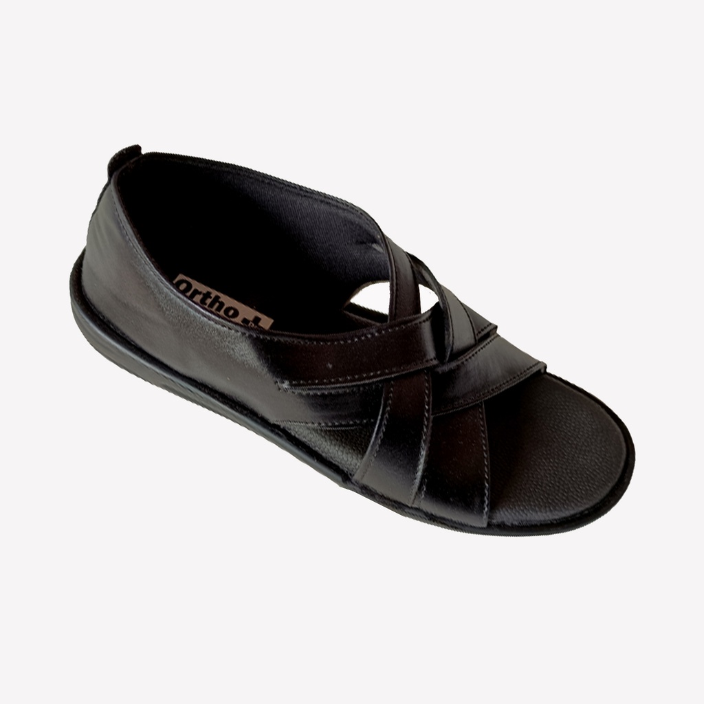 ORTHO MEN'S CASUAL SANDAL BLACK