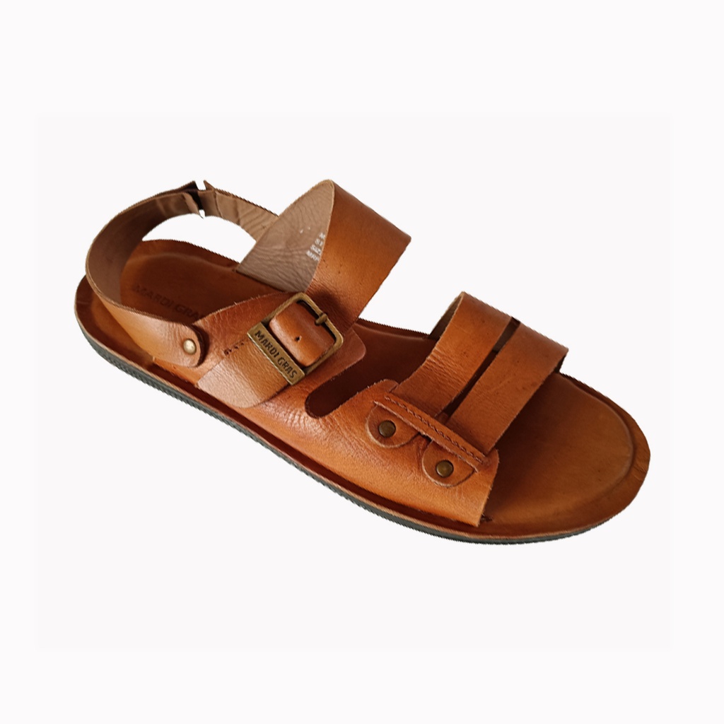 MARDI GRA MEN'S CASUAL SANDAL TAN