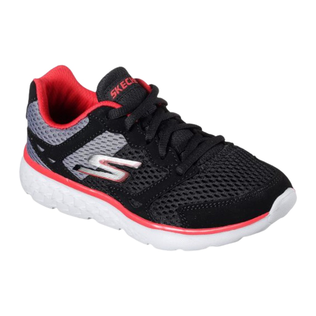 SKECHERS 976811 MEN'S SPORT SHOE BLACK/RED