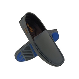 [E1054] WALKERS 2404 GREY MENS BOADER LOAFER