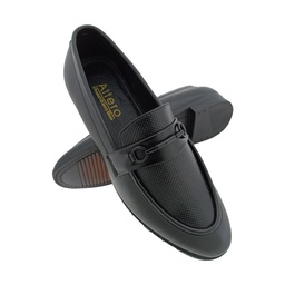 [E1059] ALTERO AVERY S-102 BLACK MENS POINT LOAFER