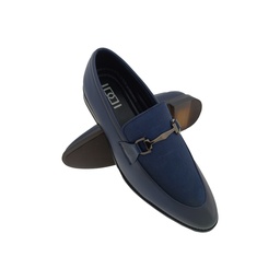 [E1070] IDDI 1191 BLUE BUFF POINT LOAFER