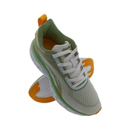 [SP1160] COLUMBUS NXG-05 WHITE/P.GREEN MENS LACEUP SPORTS SHOE
