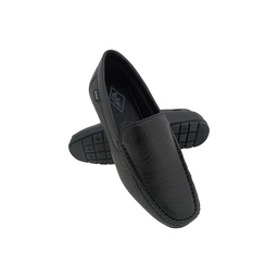[B686] LEE COOPER LC8121E BLACK MENS BOADER LOAFER