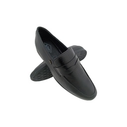 [B687] LEE COOPER LC8297E BLACK MENS POINT LOAFER