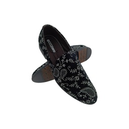 [E1076] ECCO/COMORT ZH:703 BLACK MENS TRADITIONAL MOJARI