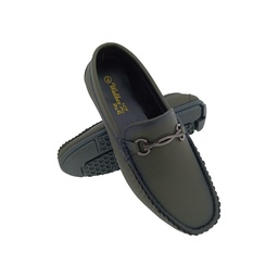 [E1081] WALKERS BT864 OLIVE MENS BOADER LOAFER