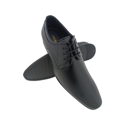 [L157] SHOOEZ 1640L1 BLACK MENS CASUEL LACEUP SHOE