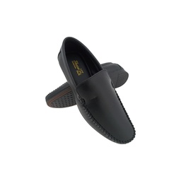 [E1083] SHOOEZ 1920 BLACK MENS BOADER LOAFER