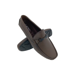 [E1089] TRYIT 1120 BROWN MENS BOADER LOAFER